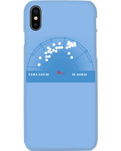Load image into Gallery viewer, Pinpoint The Location In The Space Blue Phone case