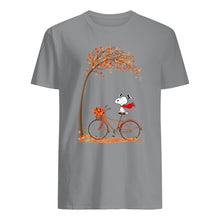 Load image into Gallery viewer, Snoopy Cartoon Movie Autumn Is Coming Gift For Fans Guys Tee