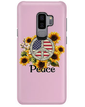 Load image into Gallery viewer, Peace Sign Sunflower Birthday Gift For Girls Phone case