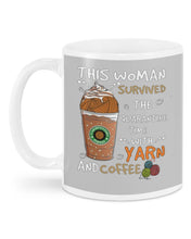 Load image into Gallery viewer, The Quarantine Time With Yarn And Coffee Gift For Women Mug