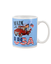 Load image into Gallery viewer, Horse Made In The America Red Car Gift For Horse Lovers Mug