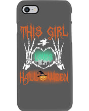 Load image into Gallery viewer, This Girl Loves Halloween Gift For Girls Phone case