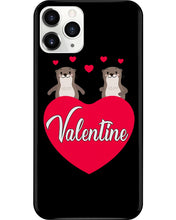 Load image into Gallery viewer, Couple Otter Valentine's Day Gift For Otter Lovers Phone case