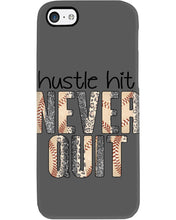 Load image into Gallery viewer, Baseball Hustle Hit Never Quit Gift For Lovers Phone case