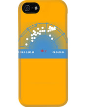 Load image into Gallery viewer, Pinpoint The Location In The Space Blue Phone case