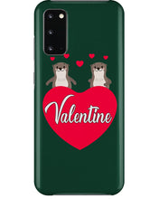 Load image into Gallery viewer, Couple Otter Valentine's Day Gift For Otter Lovers Phone case
