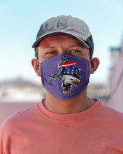 Load image into Gallery viewer, Eagle Giant Scratch USA Flag Gift For Women Cloth Face Mask