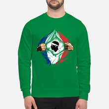 Load image into Gallery viewer, Corse Super Hero Flag Patriot Gift For Men Sweatshirt