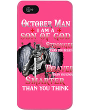 Load image into Gallery viewer, October Man Son Of God Birthday Meaningful Gift For Men Phone case