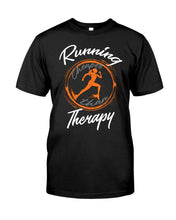 Load image into Gallery viewer, Running Cheaper Than Therapy Gift For Running Lovers Guys Tee