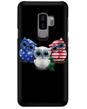 Load image into Gallery viewer, Lovely Phone Case Three Owl With US Flag Gift For Owl Lovers Phone case