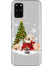 Load image into Gallery viewer, Funny Golden Retrievers Sleep In Red Boots Gift For Dog Lovers Phone case