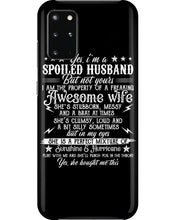 Load image into Gallery viewer, Shes Stubborn Messy And A Brat At Times Black Gift For Husband Phone case
