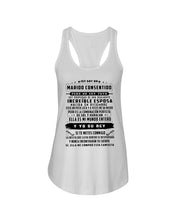 Load image into Gallery viewer, Increible Esposa Nacida En Diciembre Birthday Meaningful Gift Ladies Flowy Tank