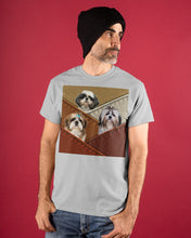 Load image into Gallery viewer, Three Cute Shih Tzu In Bag Gift For Dog Lovers Guys Tee