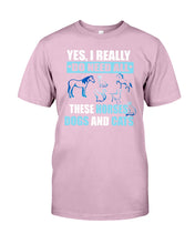 Load image into Gallery viewer, I Do Need All These Horses Dogs And Cats Guys Tee