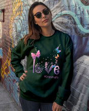 Load image into Gallery viewer, Love Butterflies Grandma Life Gift For Grandma Sweatshirt