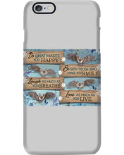 Load image into Gallery viewer, Do What Makes You Happy With Bats Gift For Girls Phone case