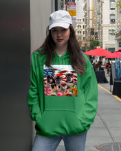 Load image into Gallery viewer, American Flag Sky Flower German Shepherd Gift For Dog Lovers Hoodie
