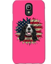 Load image into Gallery viewer, English Cocker Spaniel US Sunflower Gift For Dog Lovers Phone case