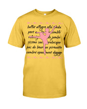 Load image into Gallery viewer, Ballet Words Pink Pattern Gift For Ballet Dancer Guys Tee