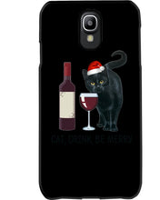 Load image into Gallery viewer, Cat Drink And Be Merry Meaningful Gift For Women Phone case