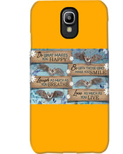 Load image into Gallery viewer, Do What Makes You Happy With Bats Gift For Girls Phone case