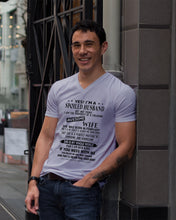 Load image into Gallery viewer, I'm A Spolied Husband But Not Yours - Awesome Wife Was Born In February Guys V-Neck