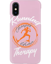 Load image into Gallery viewer, Running Cheaper Than Therapy Gift For Running Lovers Phone case
