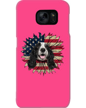 Load image into Gallery viewer, English Cocker Spaniel US Sunflower Gift For Dog Lovers Phone case
