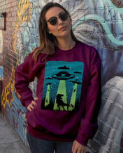 Load image into Gallery viewer, UFA Dinosaur T Rex Sky Full Of Stars Sweatshirt