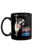 Load image into Gallery viewer, Easilly Distracted By Boxers Gift For Dog Lovers Mug