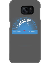 Load image into Gallery viewer, Pinpoint The Location In The Space Blue Phone case