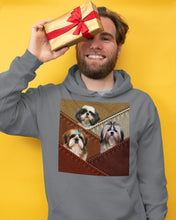 Load image into Gallery viewer, Three Cute Shih Tzu In Bag Gift For Dog Lovers Hoodie