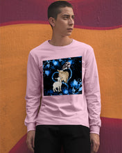Load image into Gallery viewer, Lovely Phone Case Twinkling Blue Heart Gift For Goat Lovers Unisex Long Sleeve
