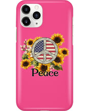 Load image into Gallery viewer, Peace Sign Sunflower Birthday Gift For Girls Phone case