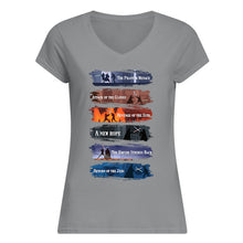 Load image into Gallery viewer, Attack Of The Clones A New Hope Ladies V-Neck