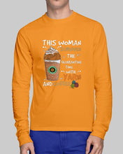 Load image into Gallery viewer, The Quarantine Time With Yarn And Coffee Gift For Women Unisex Long Sleeve