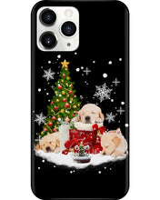 Load image into Gallery viewer, Funny Golden Retrievers Sleep In Red Boots Gift For Dog Lovers Phone case