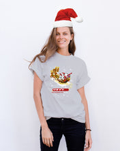Load image into Gallery viewer, Baseball Xmas Sleigh Loading Gift For Baseball Lovers Guys Tee