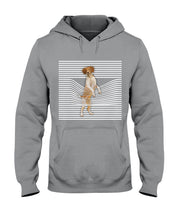 Load image into Gallery viewer, Brittany Spaniel Climb Curtain Gift For Dog Lovers Hoodie