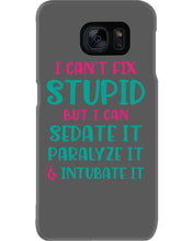 Load image into Gallery viewer, I Can't Fix Stupid But I An Sadate It Gift For Girls Phone case