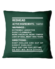 Load image into Gallery viewer, Sorry This Guy Is Already Taken By A Smart And Sexy Redhead Gift For Men Pillow Cover