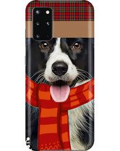 Load image into Gallery viewer, Santa Border Collie In Stock Gift For Dog Lovers Phone case