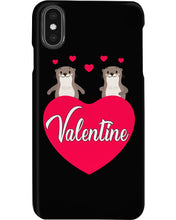 Load image into Gallery viewer, Couple Otter Valentine's Day Gift For Otter Lovers Phone case