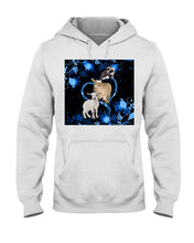 Load image into Gallery viewer, Lovely Phone Case Twinkling Blue Heart Gift For Goat Lovers Hoodie