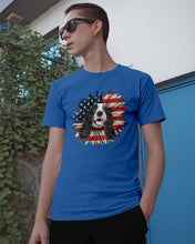 Load image into Gallery viewer, English Cocker Spaniel US Sunflower Gift For Dog Lovers Guys Tee