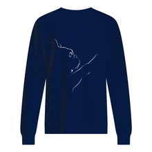 Load image into Gallery viewer, I Love My Frenchie Custom Design Gift For Friends Sweatshirt