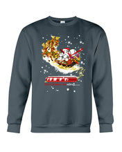 Load image into Gallery viewer, Baseball Xmas Sleigh Loading Gift For Baseball Lovers Sweatshirt