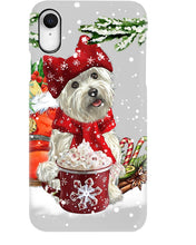 Load image into Gallery viewer, Cute Westie Christmas Night Gift For Dog Lovers Phone case